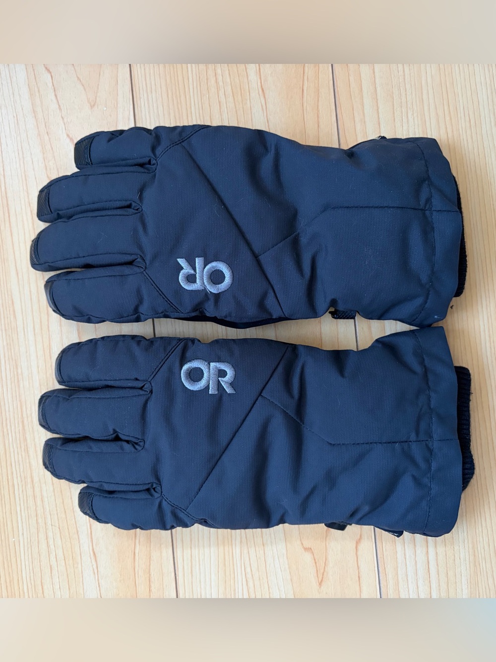 Outdoor Research Black Gore‑Tex Winter Gloves